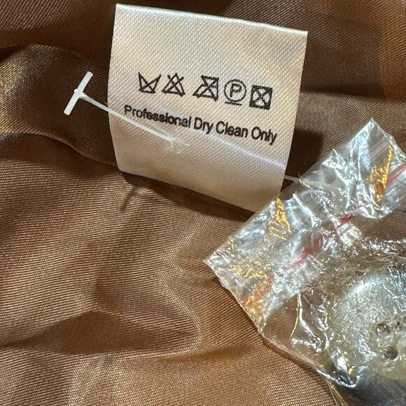 Parisian Teddy Coat Faux Shearling Mocha Longline US 10 (UK 14) NWT - Picture 9 of 12